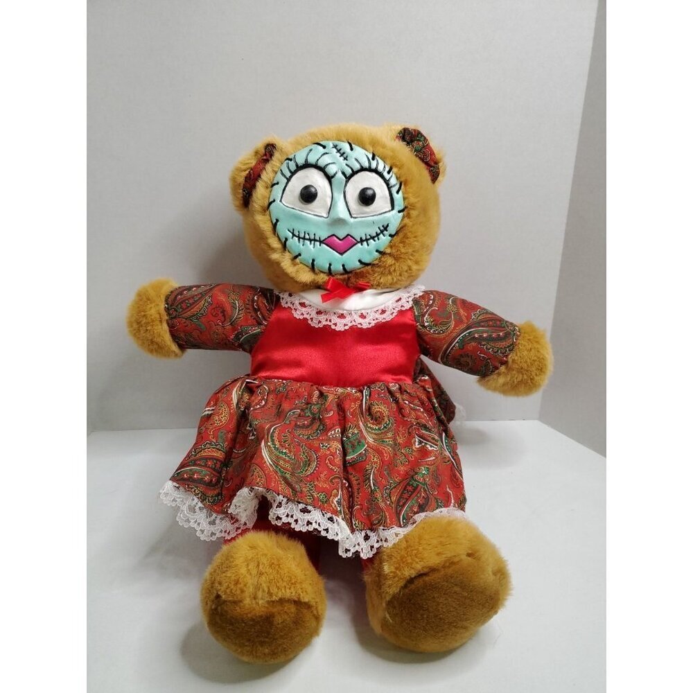 Nightmare Before Christmas Sally Plush Custom Homemade Unique Horror Teddy Bear